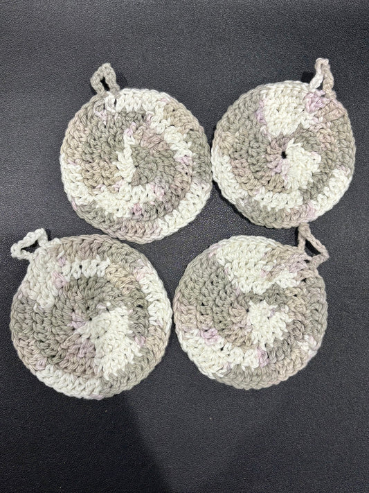 cotton reusable face wipes 4pack